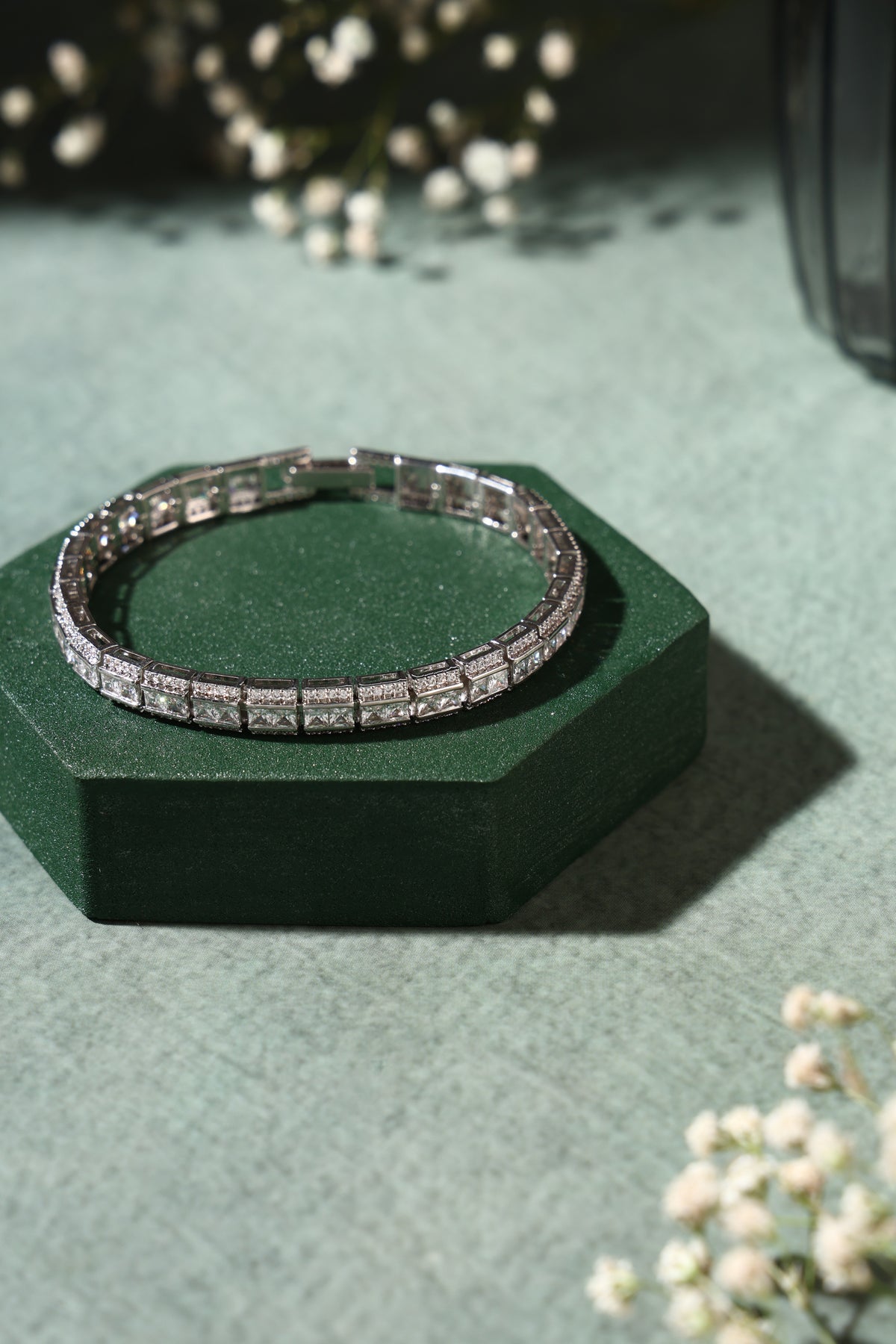 Éclat Crystal Tennis Bracelet