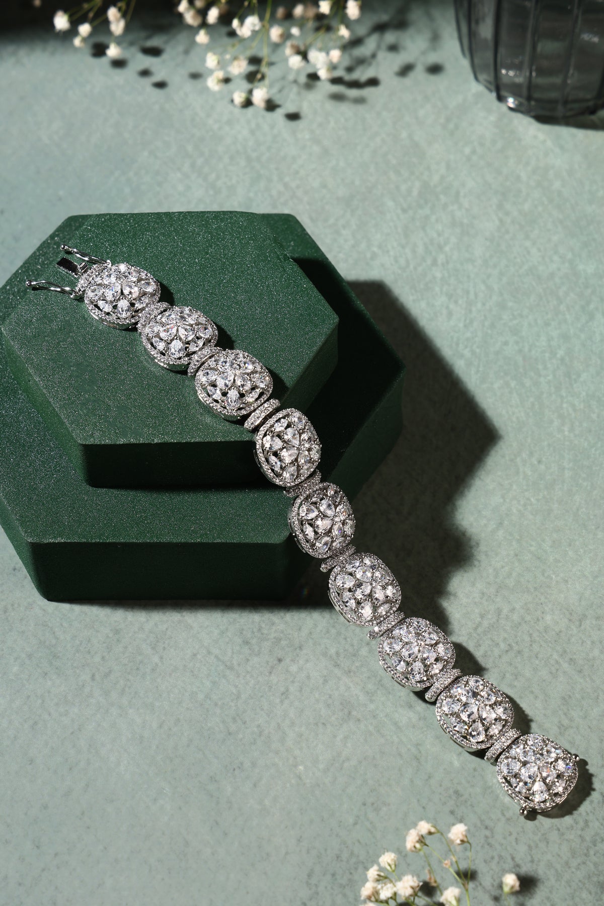Aurelia Crystal Link Bracelet