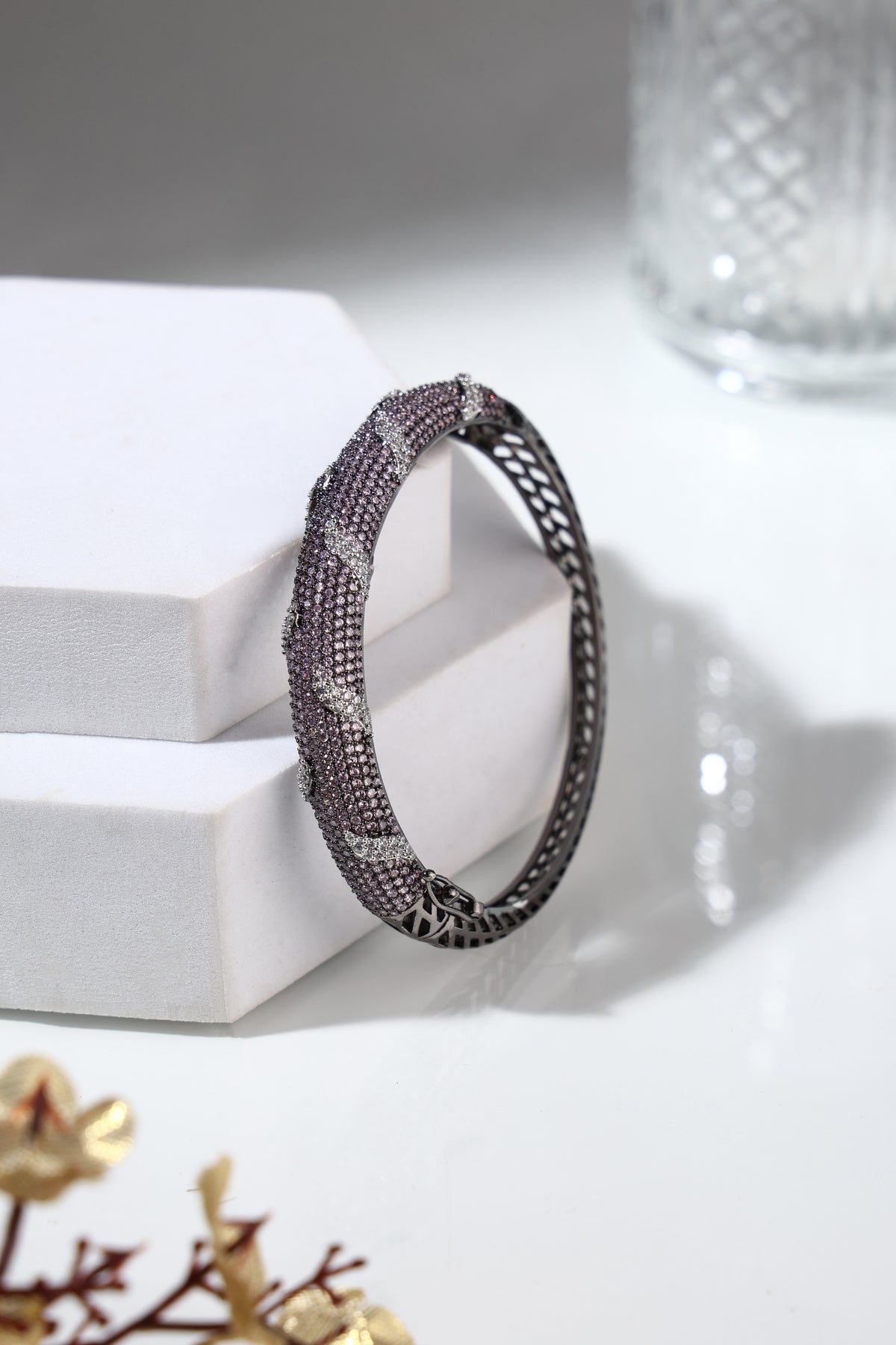 Amethyst Luxe Crystal Bracelet