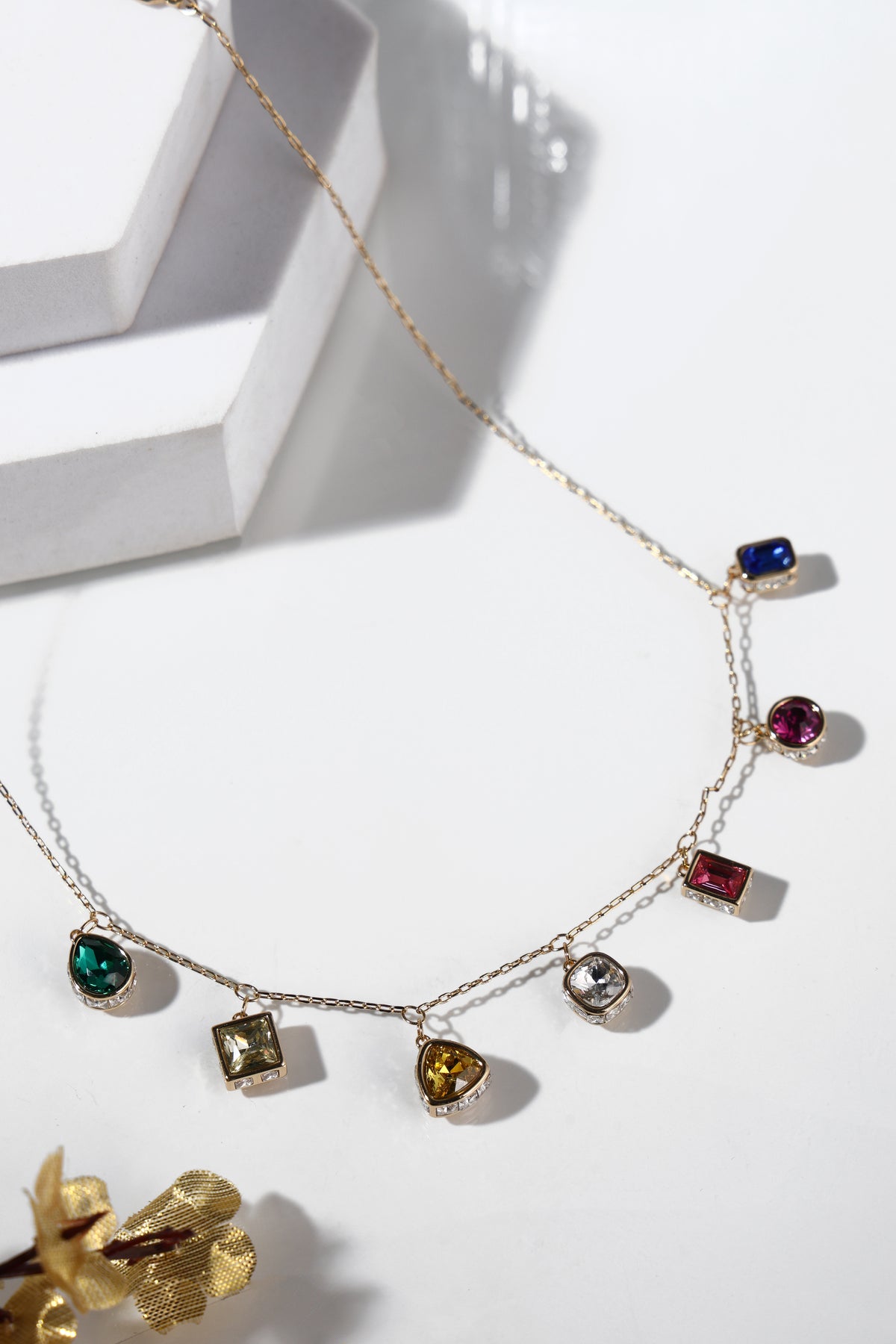 Aurelia Multicolour Charm Necklace
