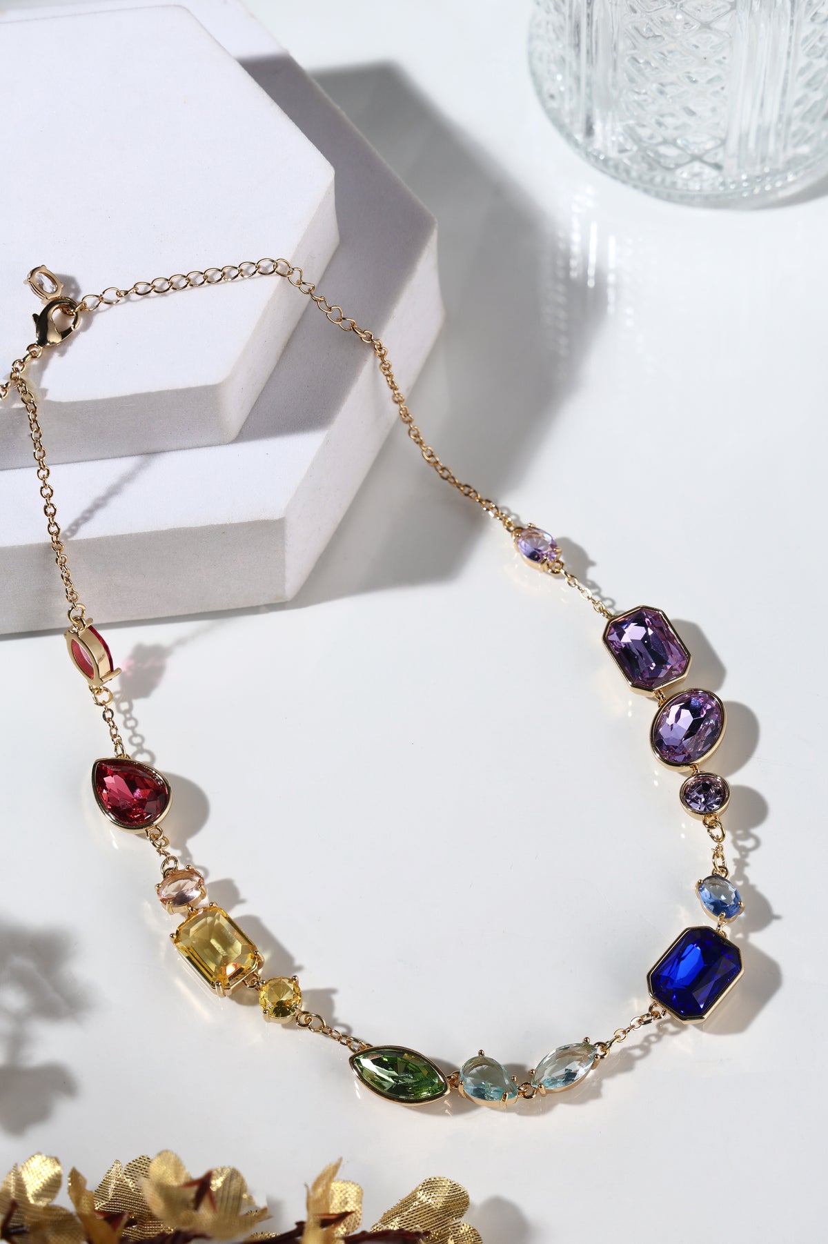 Aurora Multicolour Gemstone Necklace