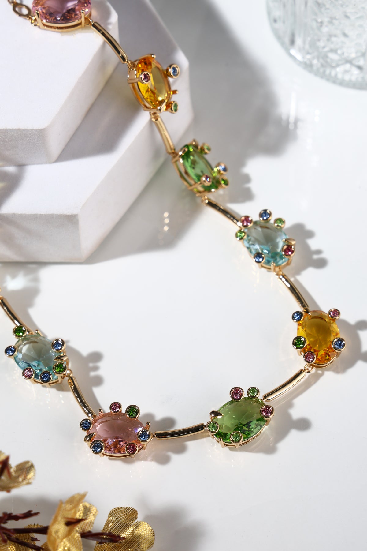 Celestia Multicolour Gemstone Necklace