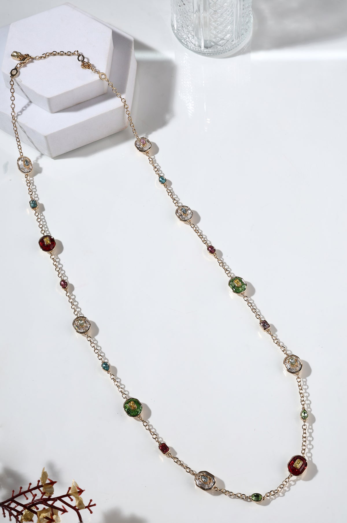 Elara Multicolour Longline Necklace
