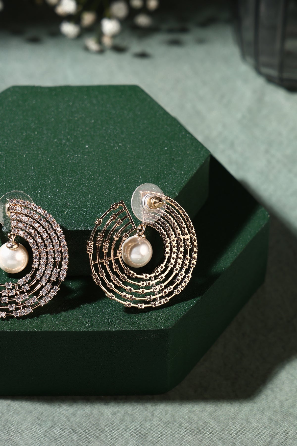 Seraphina Pearl Cascade Earrings