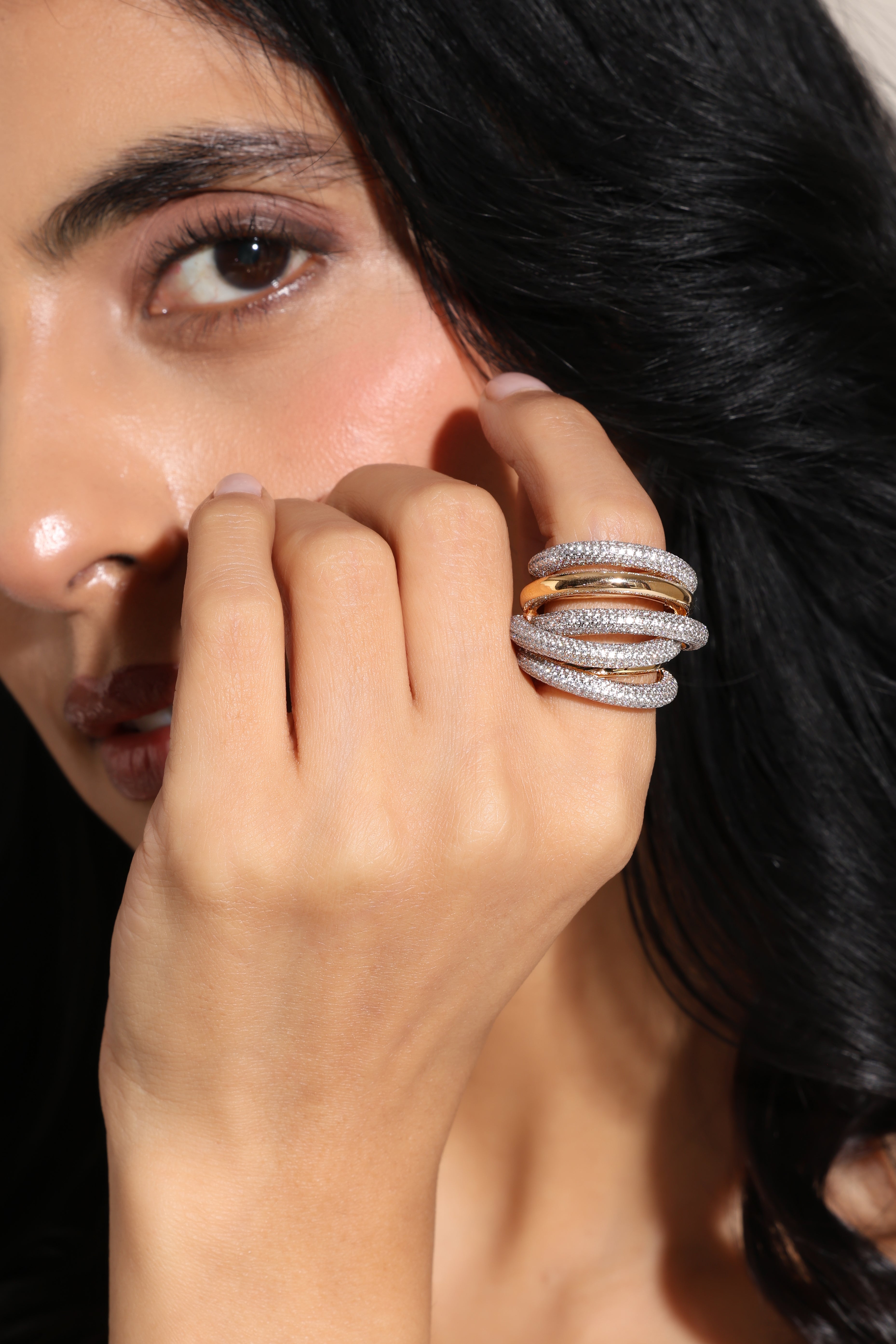 Elara Infinity Wrap Ring