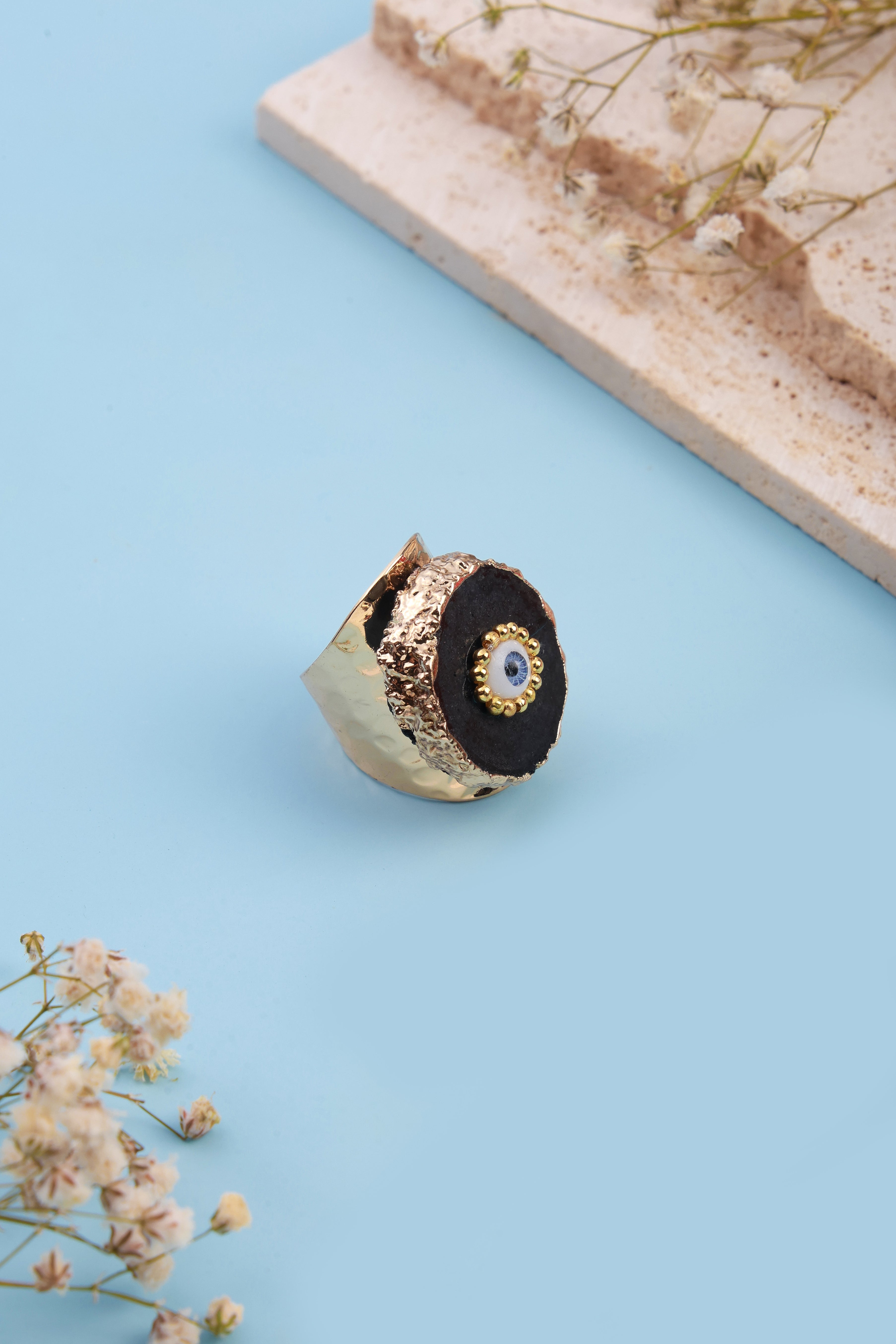 Eyedra Black Ring