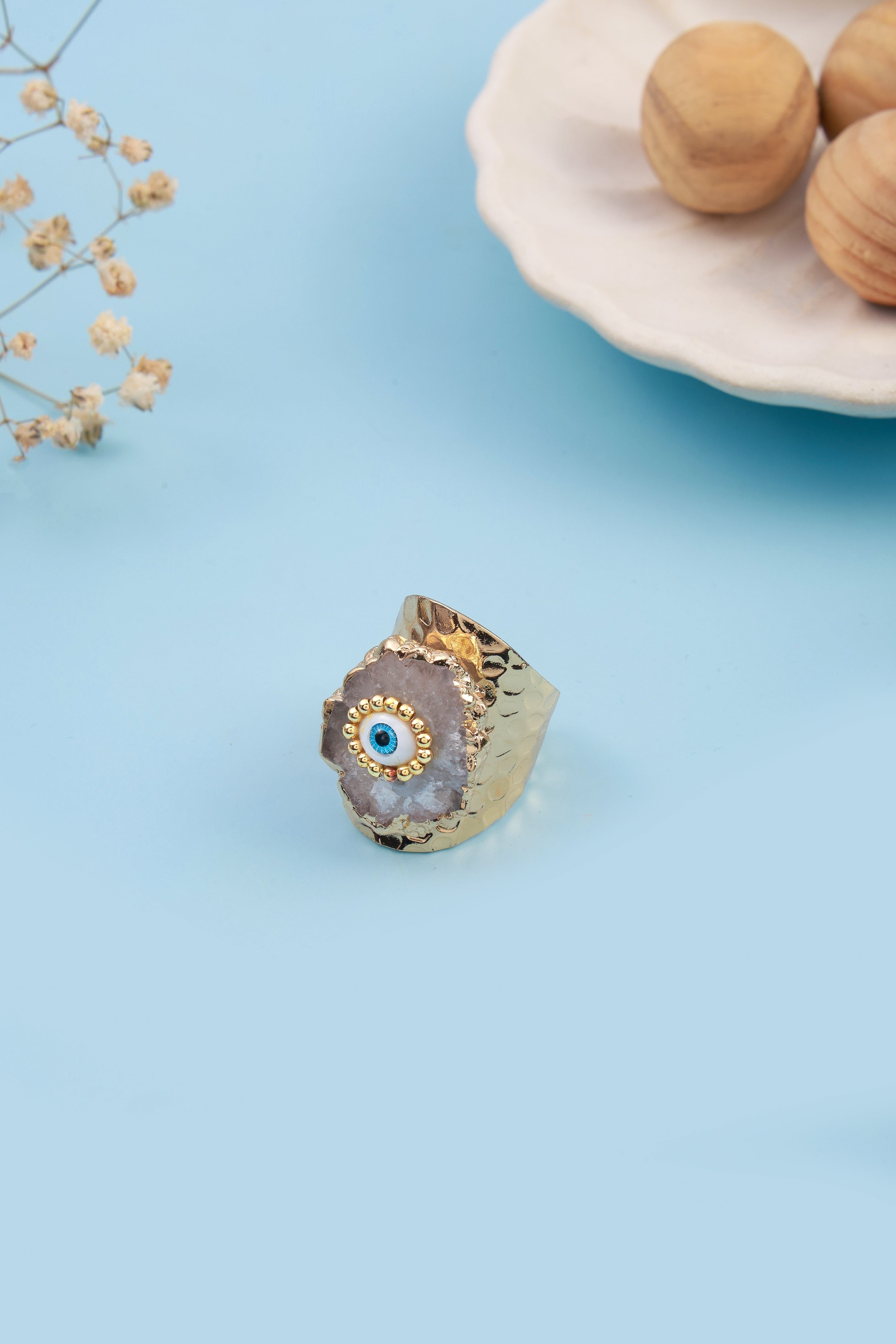 Eyora Grey Ring