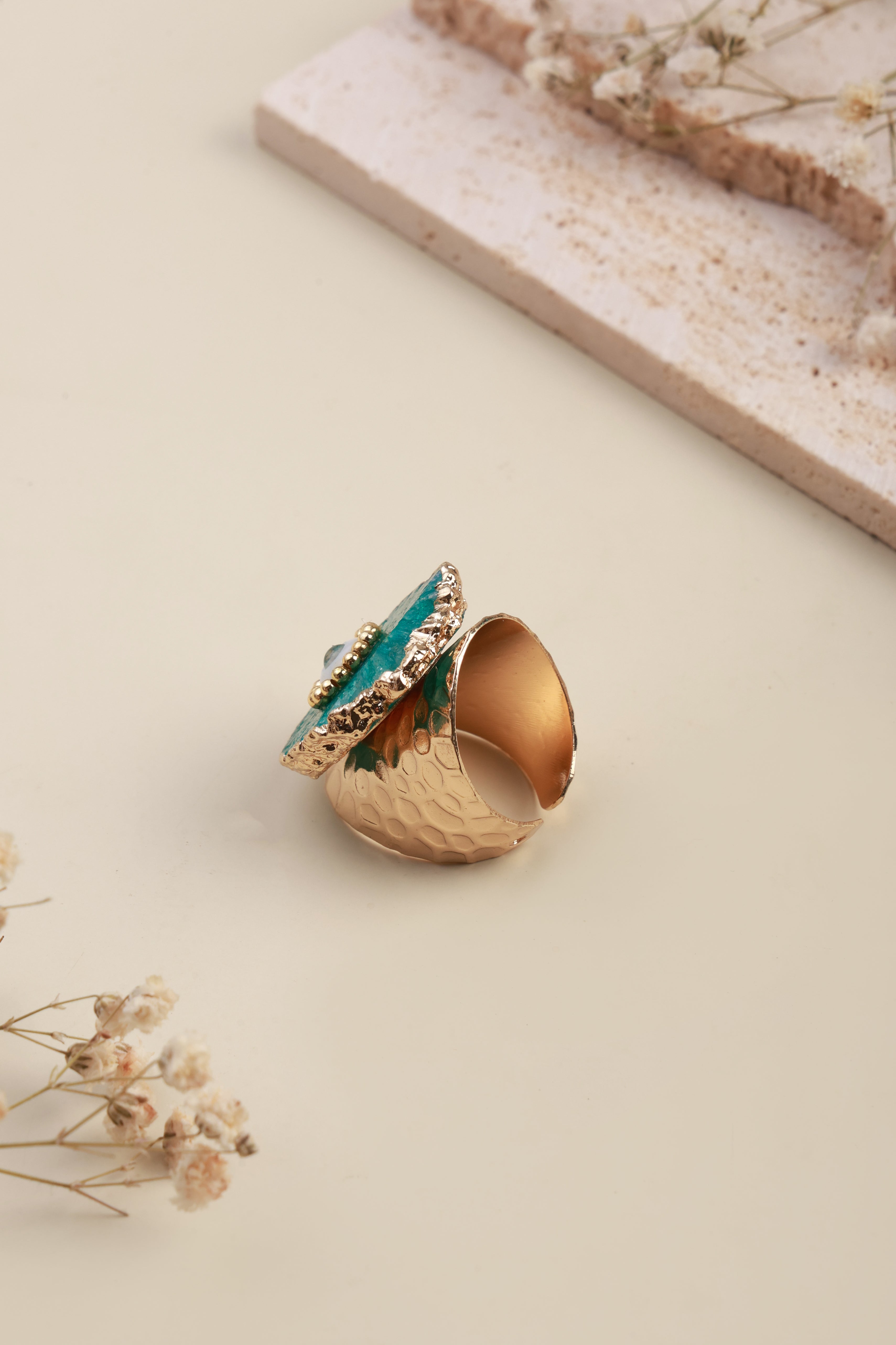 Eyora Green Ring