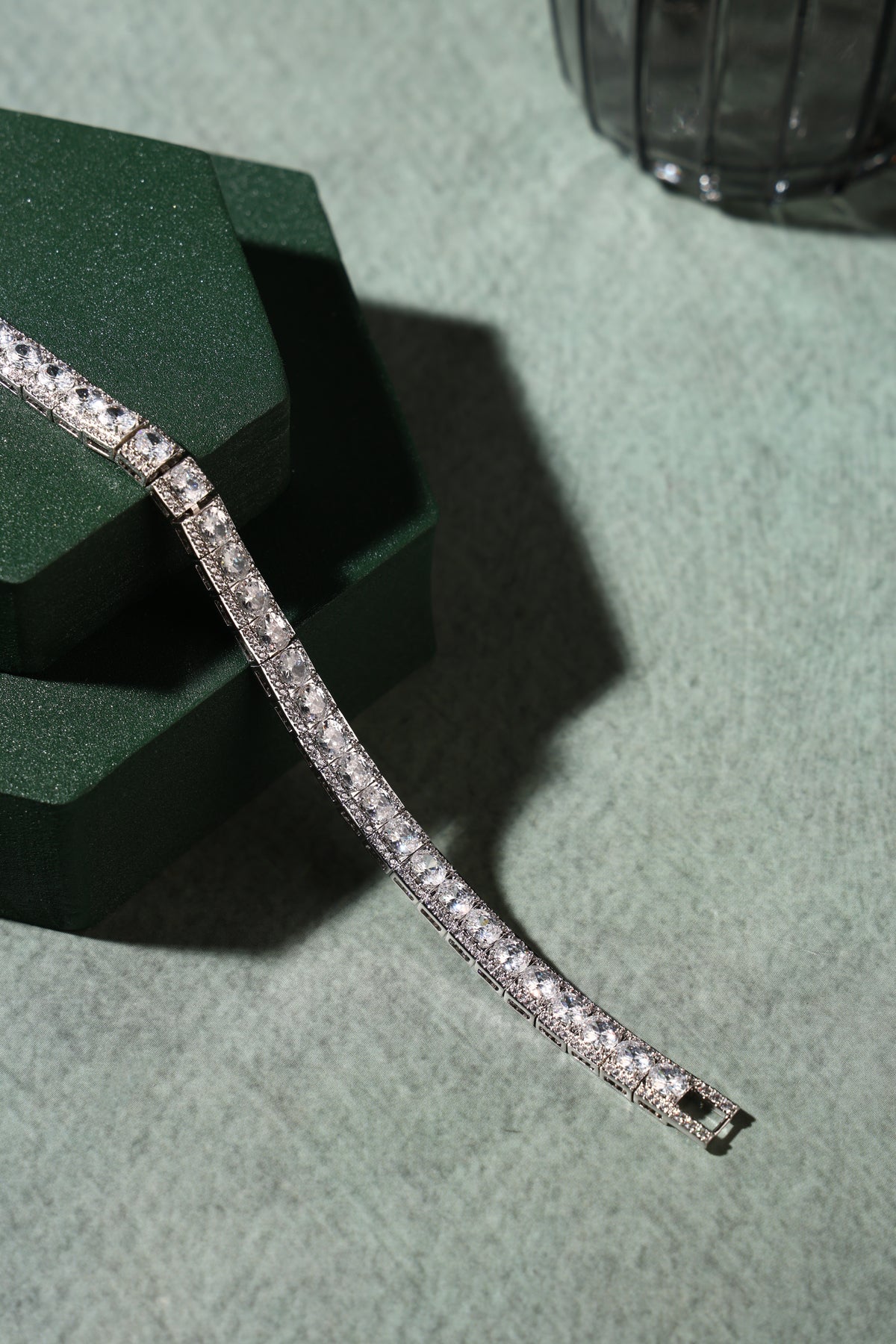 Éclat Crystal Tennis Bracelet