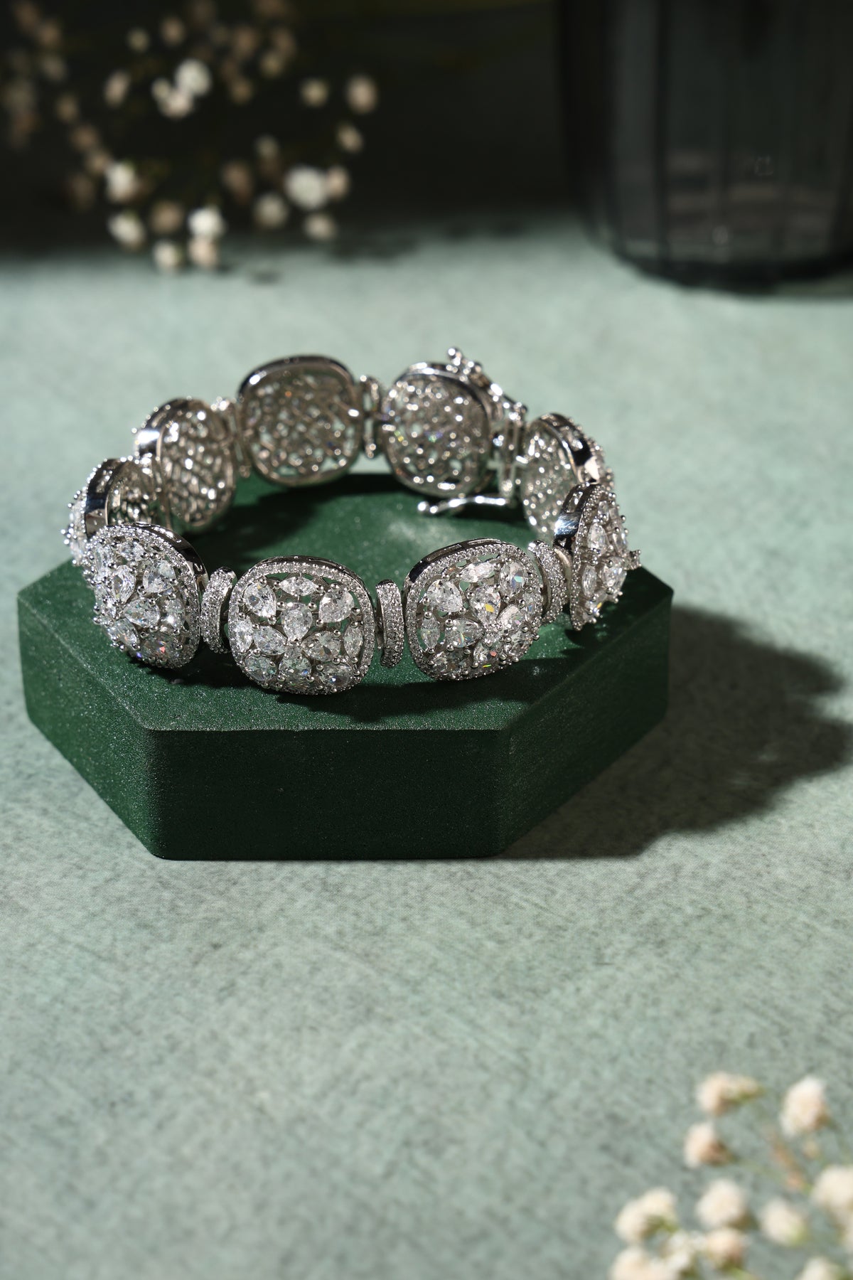 Aurelia Crystal Link Bracelet