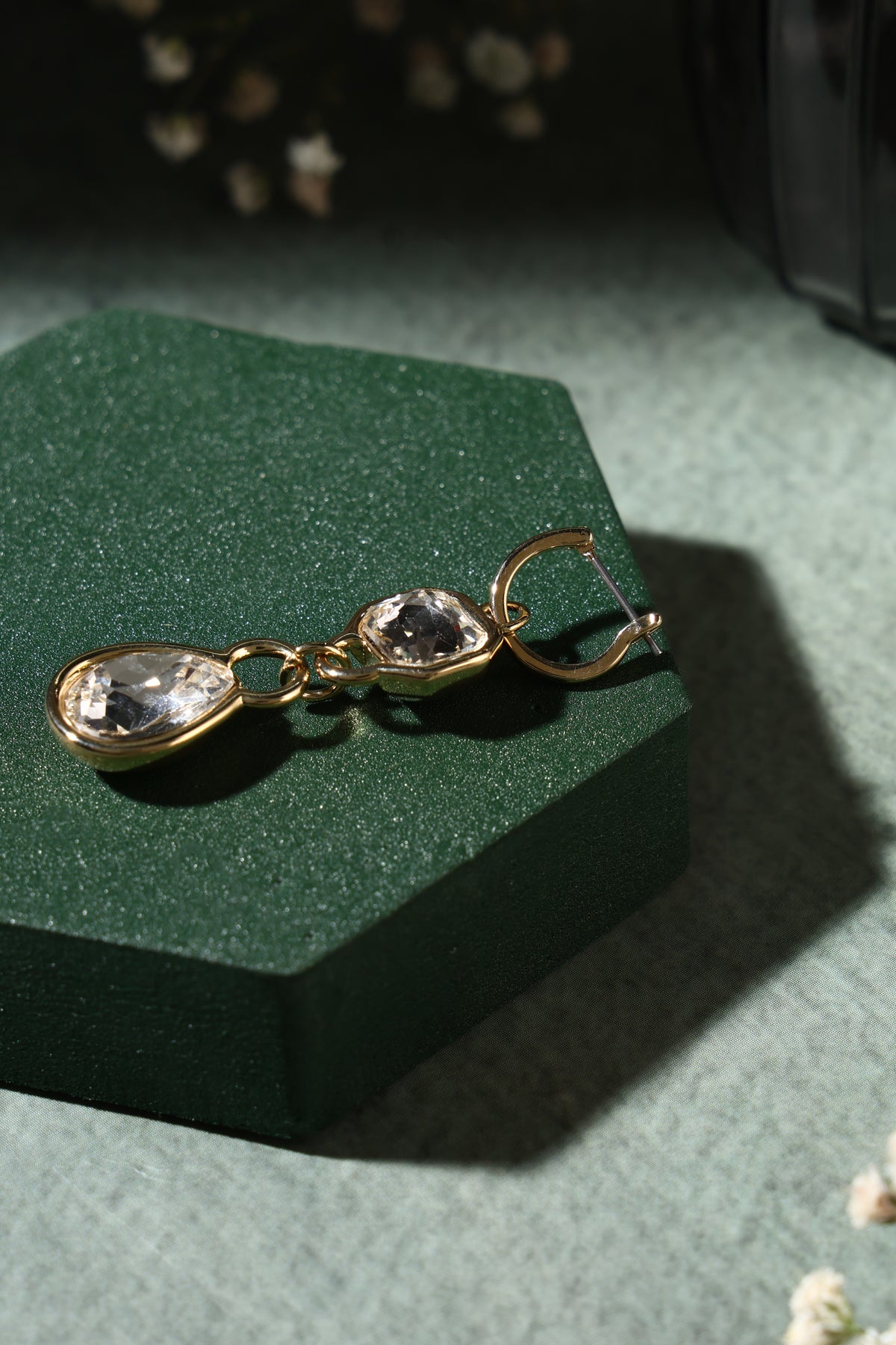 Aurelia Crystal Cascade Earrings