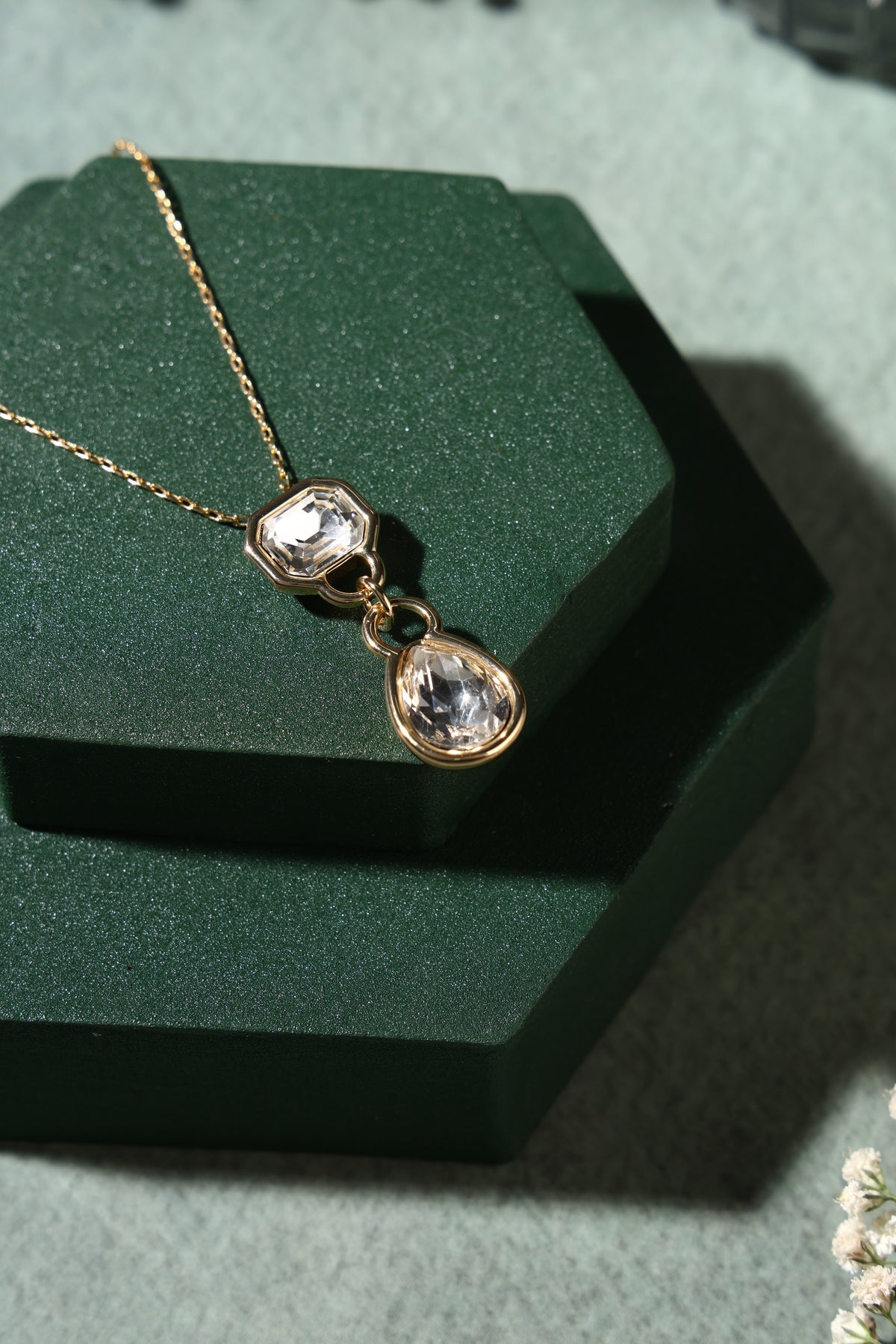 Lumière Crystal Drop Pendant