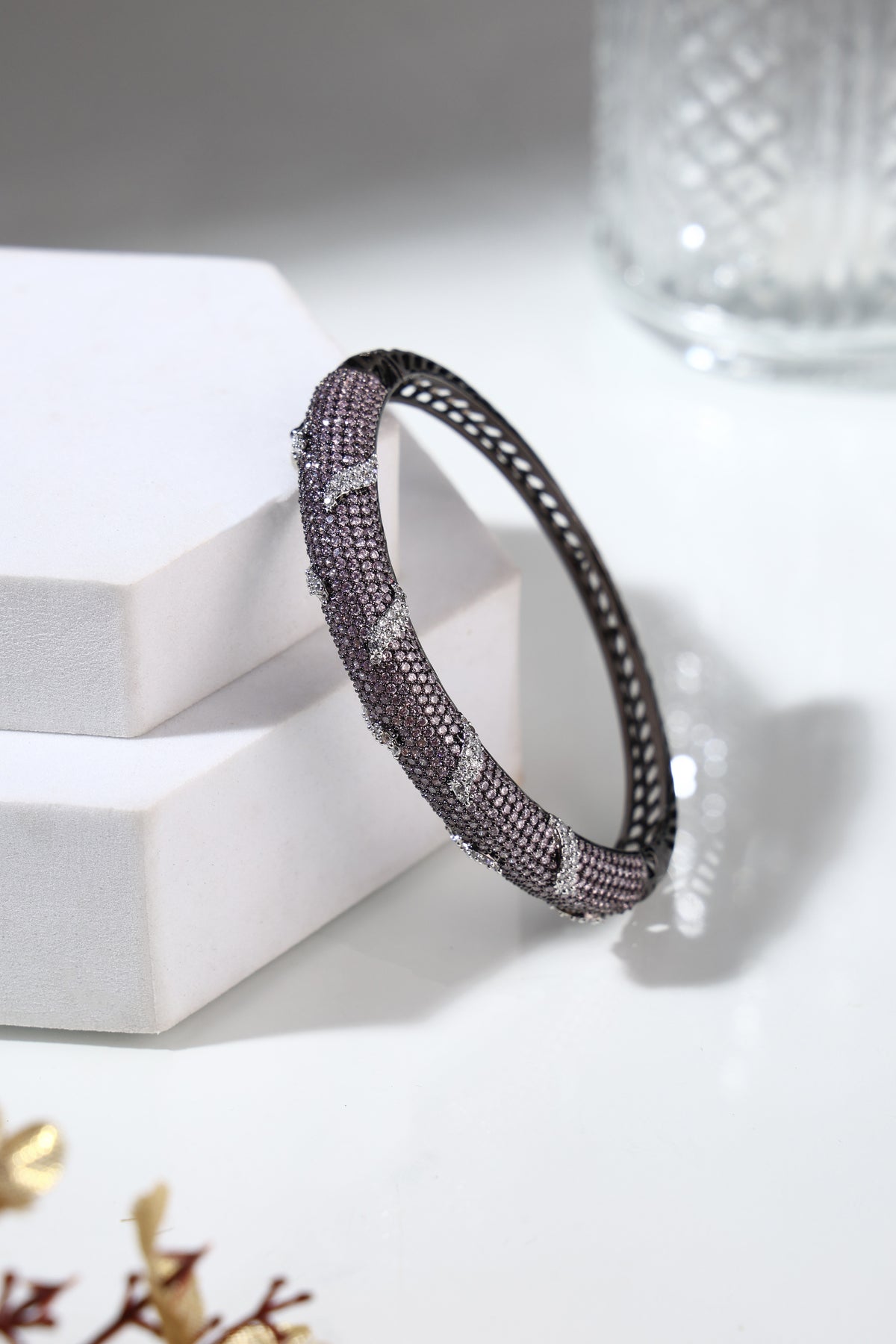 Amethyst Luxe Crystal Bracelet