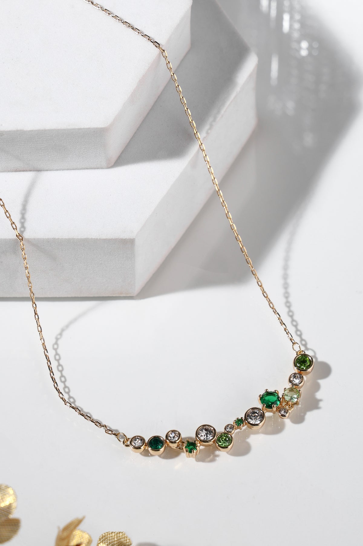 Verde Garden Crystal Necklace