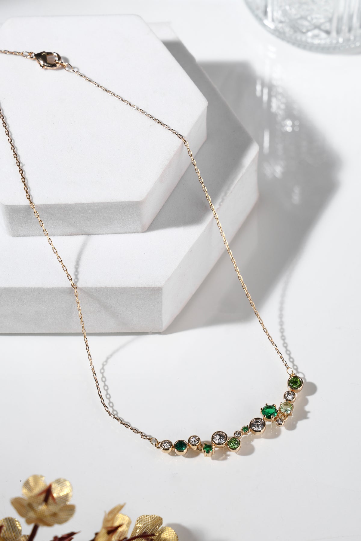 Verde Garden Crystal Necklace
