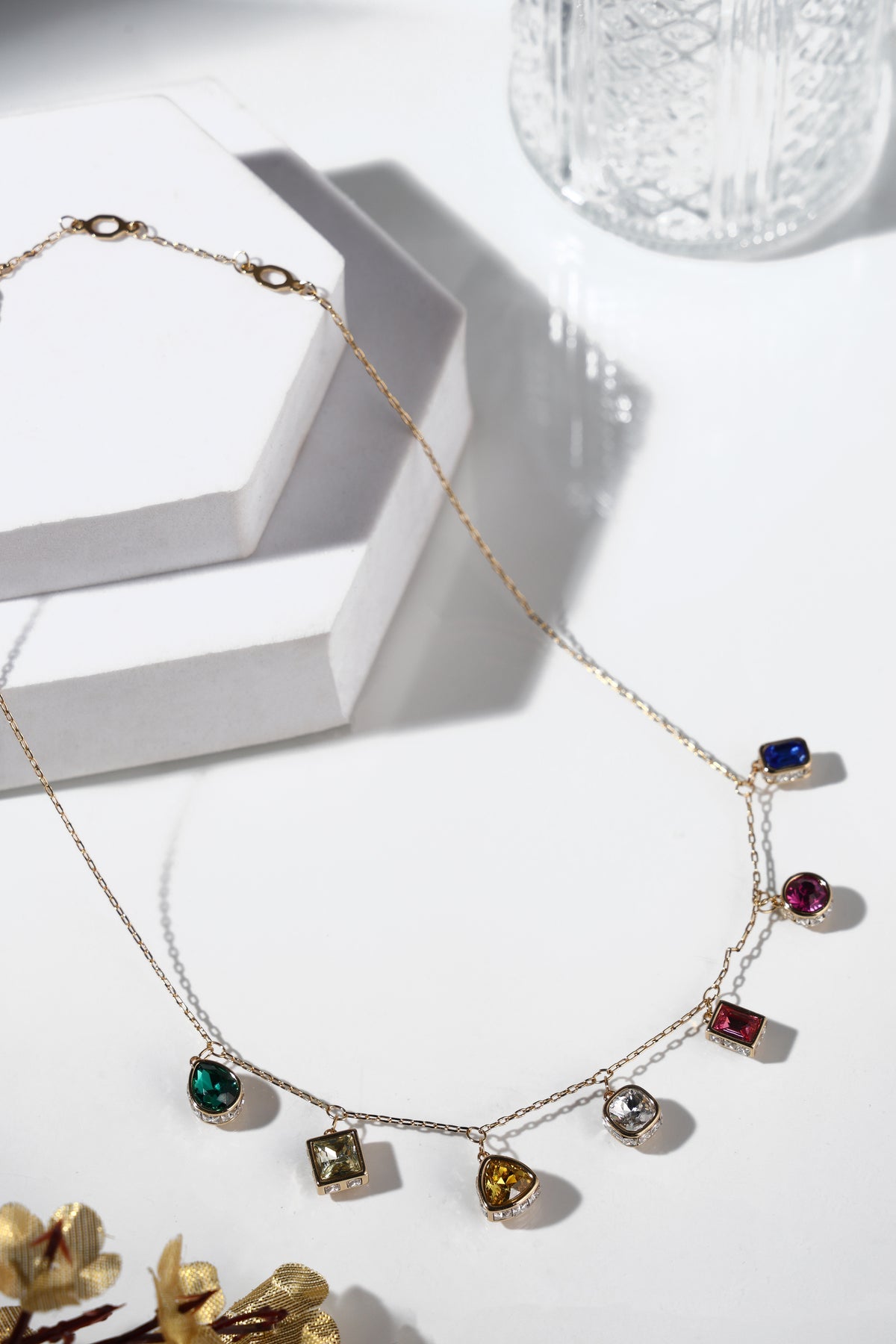 Aurelia Multicolour Charm Necklace