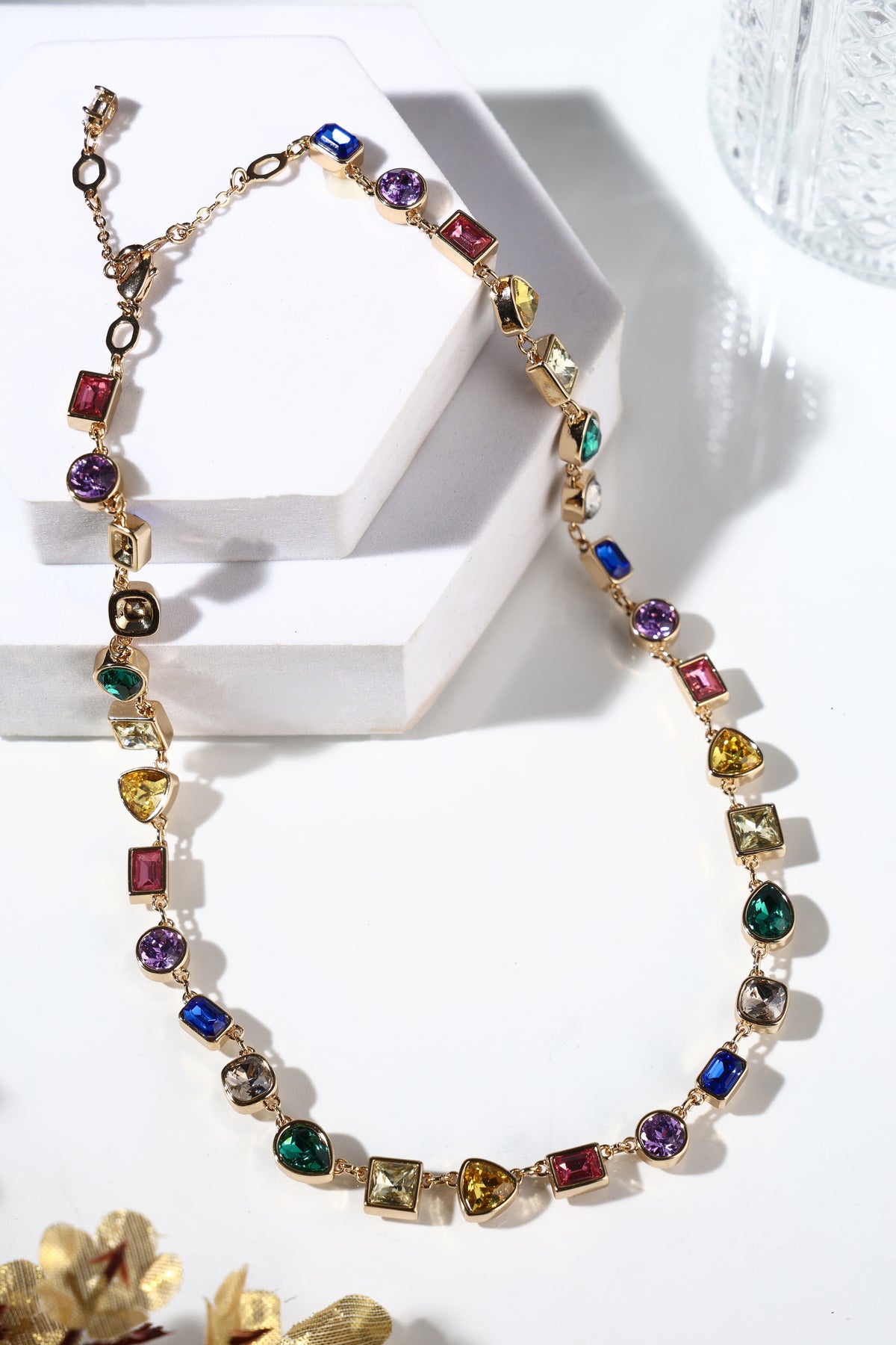 Jess Multicolour Gemstone Necklace