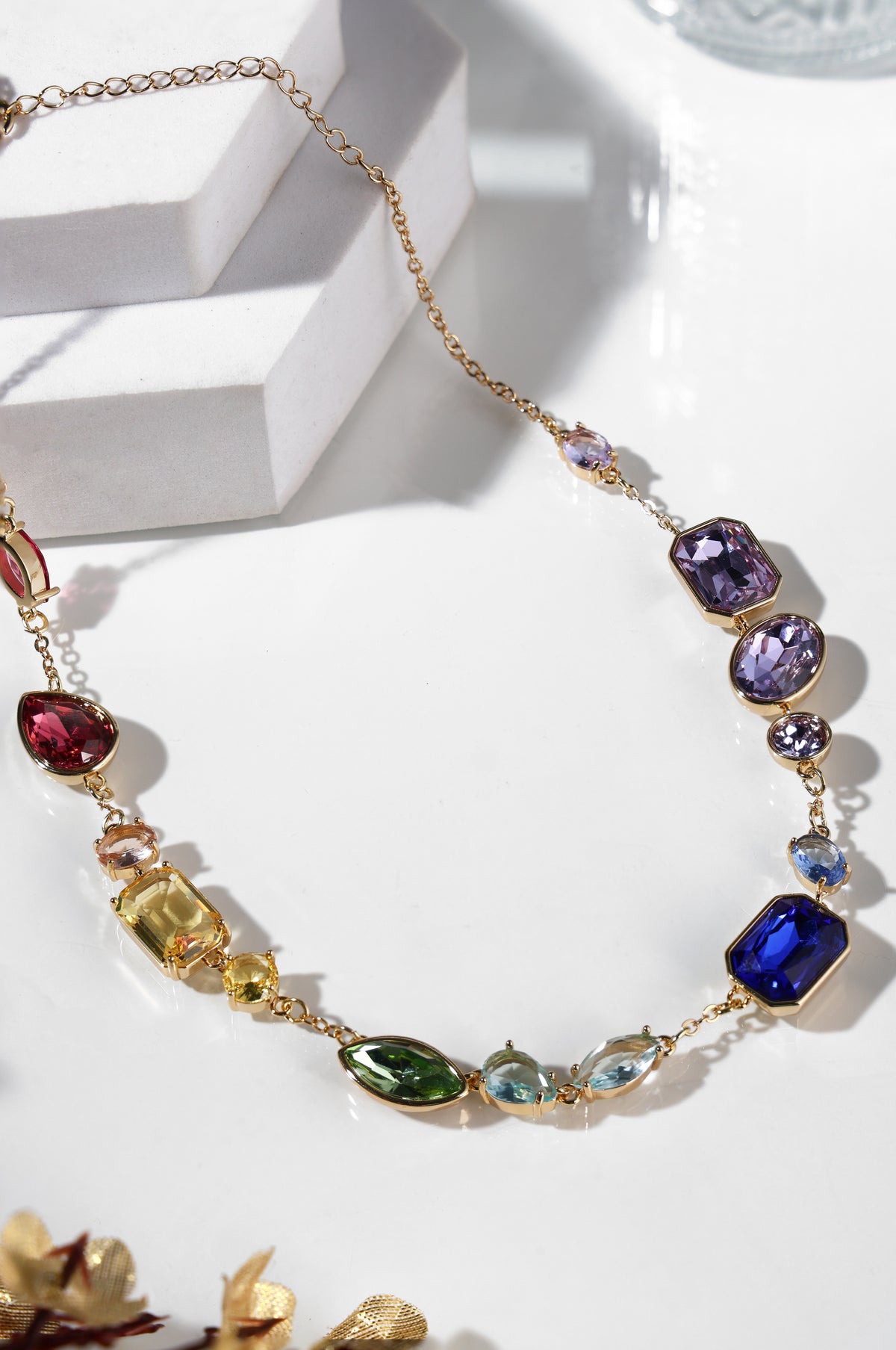 Aurora Multicolour Gemstone Necklace