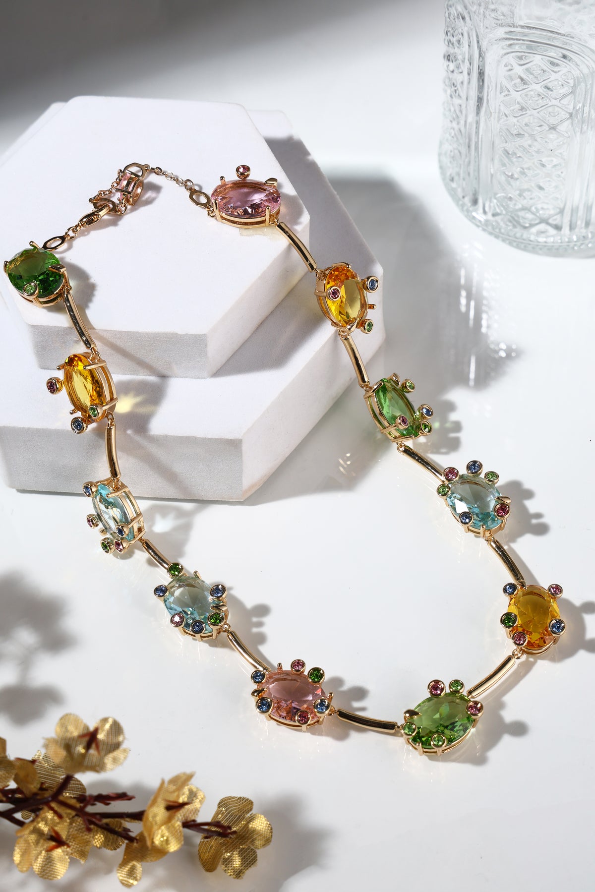 Celestia Multicolour Gemstone Necklace