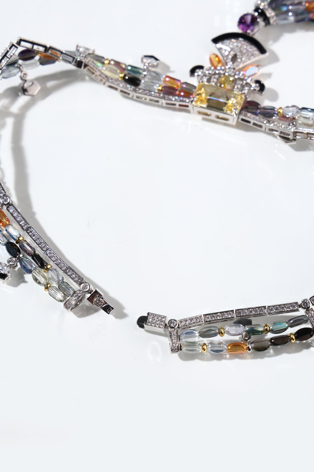 Seraphine Multicolour Tassel Necklace