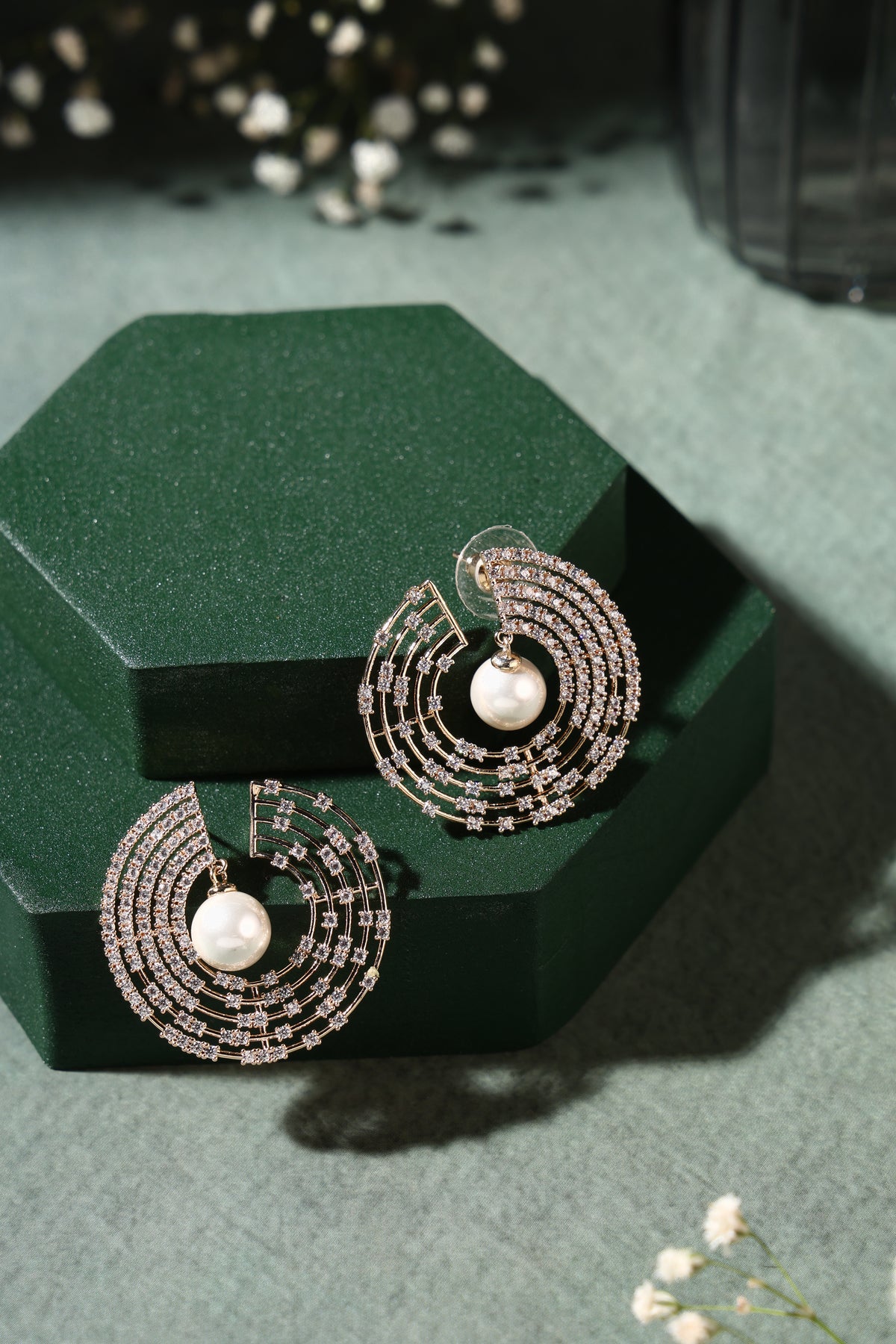 Seraphina Pearl Cascade Earrings