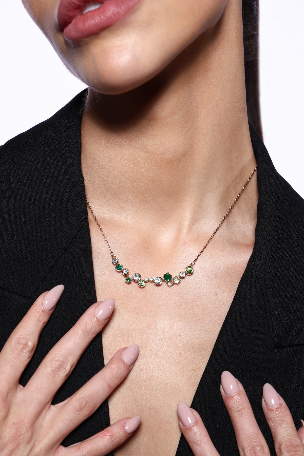 Verde Garden Crystal Necklace