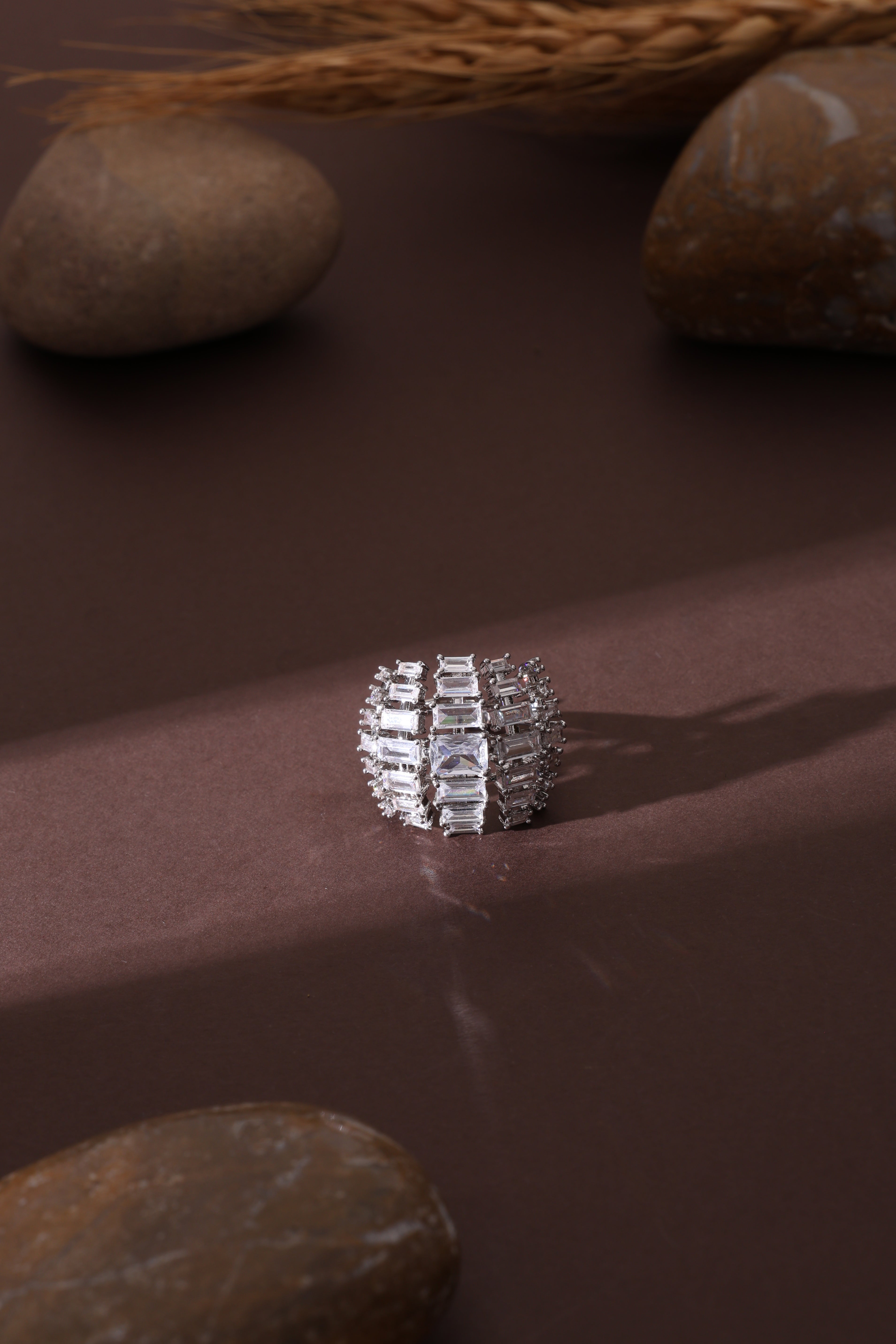 Aurelle Crystal Luxe Ring