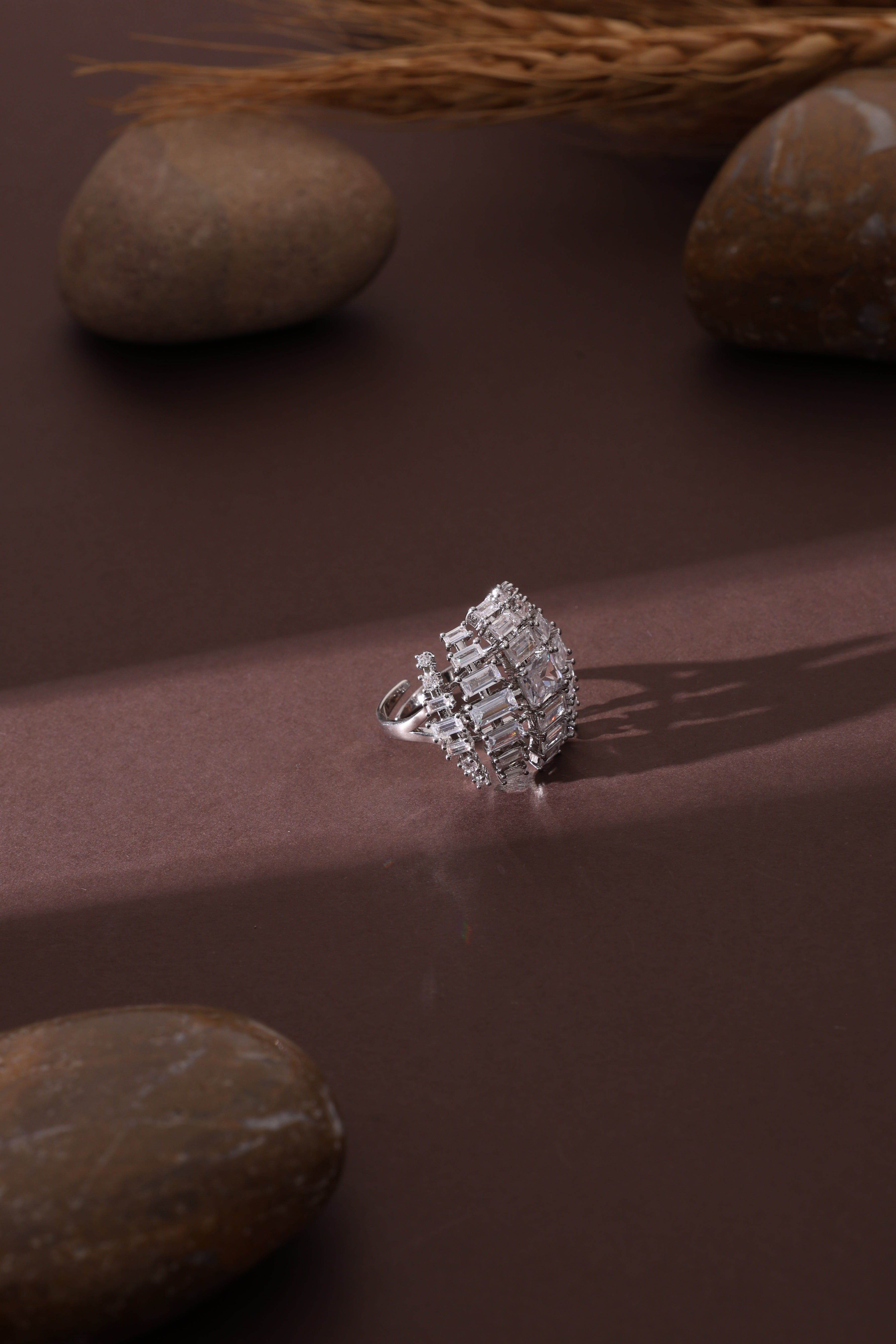 Aurelle Crystal Luxe Ring